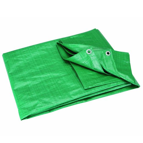 Lightweight Outdoor Waterproof PE Tarpaulin Sun Shade Polyester Camping Boating Truck Use Woven Style Plain Tarpaulin